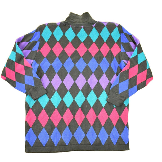 Vintage 1990s Deadstock Alfred Dunner Knit Crewneck Sweater Women's L from propervintagecanada