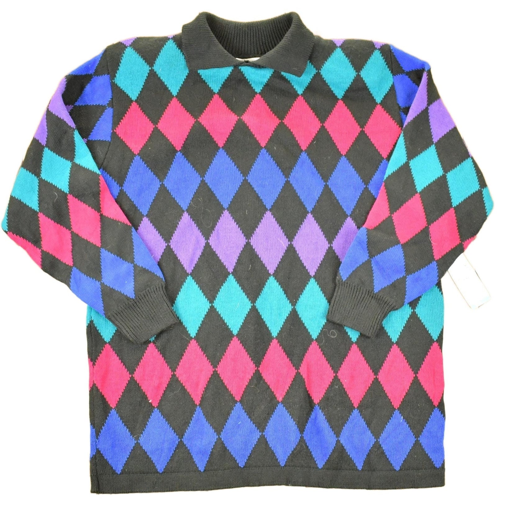 Vintage 1990s Deadstock Alfred Dunner Knit Crewneck Sweater Women's L from propervintagecanada