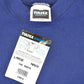 Vintage 1990s Deadstock Blank Navy Crewneck Sweatshirt Mens L from propervintagecanada