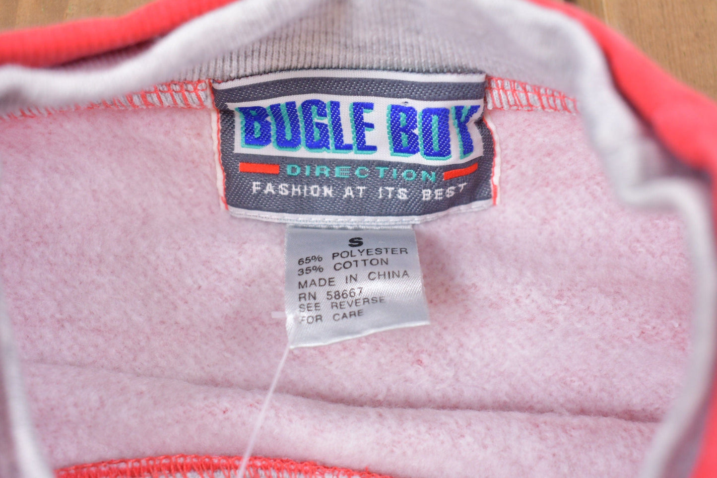 Vintage 1990s Deadstock Bugle Boy Sweatshirt Men's Large from propervintagecanada