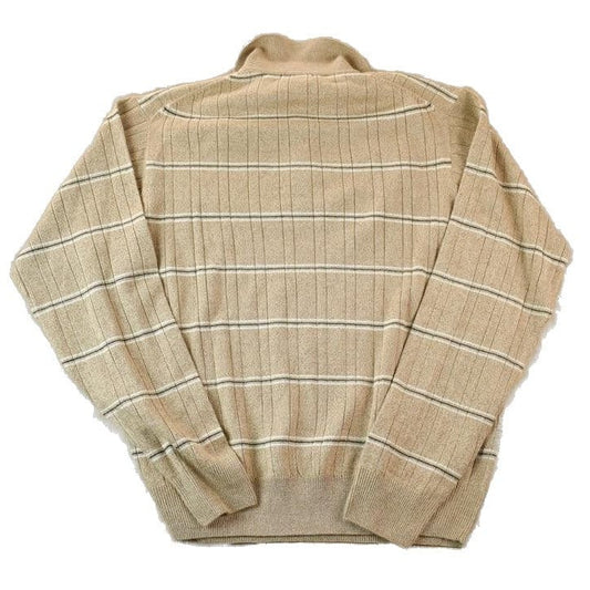 Vintage 1990s Deadstock Dockers Knit Abstract Pattern Crewneck Sweater Men's Large from propervintagecanada