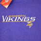 Vintage 1990s Deadstock Minnesota Vikings NFL Crewneck Sweatshirt Mens L / 90's Americana Football Sportswear from propervintagecanada