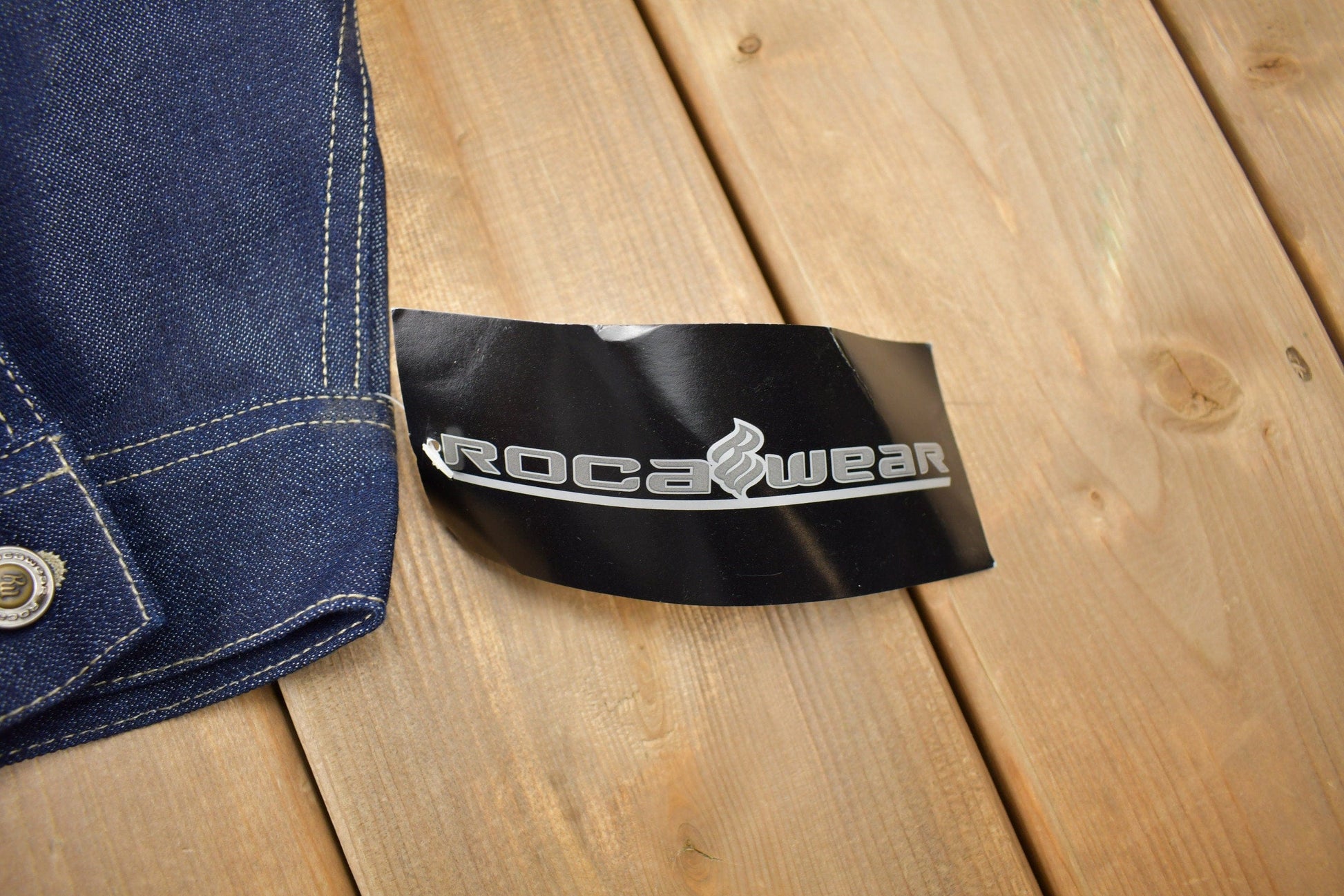 Vintage 1990s Deadstock Rocawear Jean Jacket from propervintagecanada