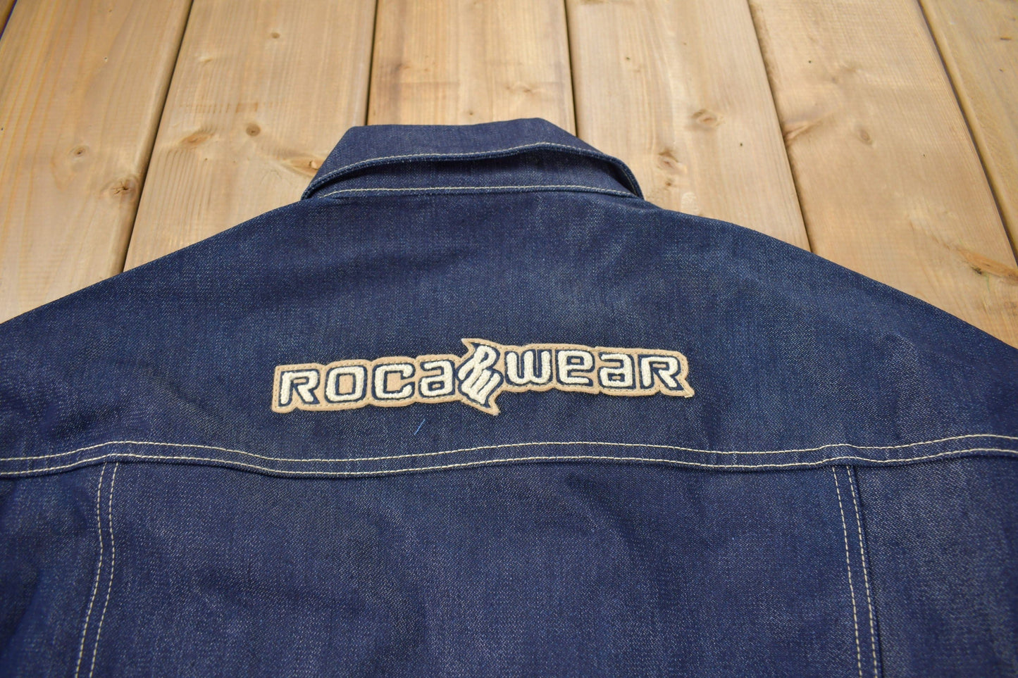 Vintage 1990s Deadstock Rocawear Jean Jacket from propervintagecanada