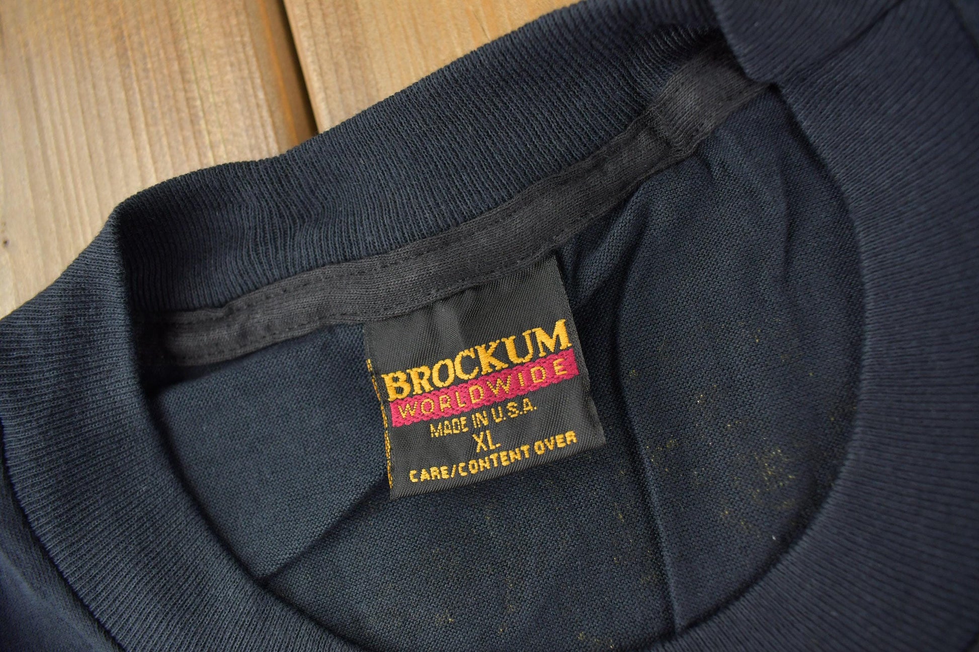 Vintage 1990s Deadstock The Tragically Hip All Over Print Single Stitch Graphic Brockum Band Tee Made in USA from propervintagecanada