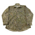 Vintage 1990s Deerskin Real Tree Camo Button Up Shirt Men&