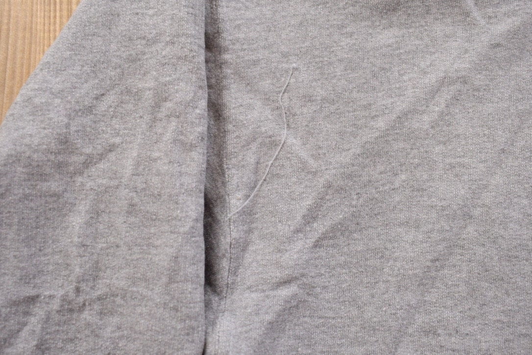 Vintage 1990s Delaware Hayes Pacers Collegiate Crewneck Men's S Short from propervintagecanada