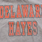 Vintage 1990s Delaware Hayes Pacers Collegiate Crewneck Men's S Short from propervintagecanada