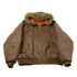 Vintage 1990s Delf USA Parka Flyer Military Bomber Flight Jacket Men&