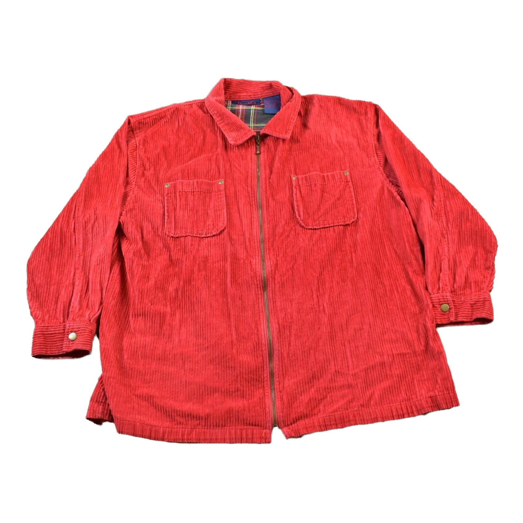 Vintage 1990s Denim & Co Full Zip Shirt  XLWomen's from propervintagecanada