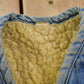 Vintage 1990s Denim Jean Sherpa Lined Vest Men's Small from propervintagecanada