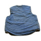 Vintage 1990s Denim Jean Sherpa Lined Vest Men's Small from propervintagecanada