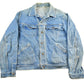 Vintage 1990s Denim Jean Trucker Jacket Men's Large from propervintagecanada