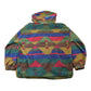Vintage 1990s Denim Republic Aztec Pattern Fleece Hoodie Men's Medium from propervintagecanada