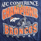 Vintage 1990s Denver Broncos Afc Champs NFL Graphic T-Shirt Men's XL from propervintagecanada