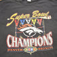 Vintage 1990s Denver Broncos Embroidered NFL Logo Athletic Graphic T-Shirt Men's XL from propervintagecanada