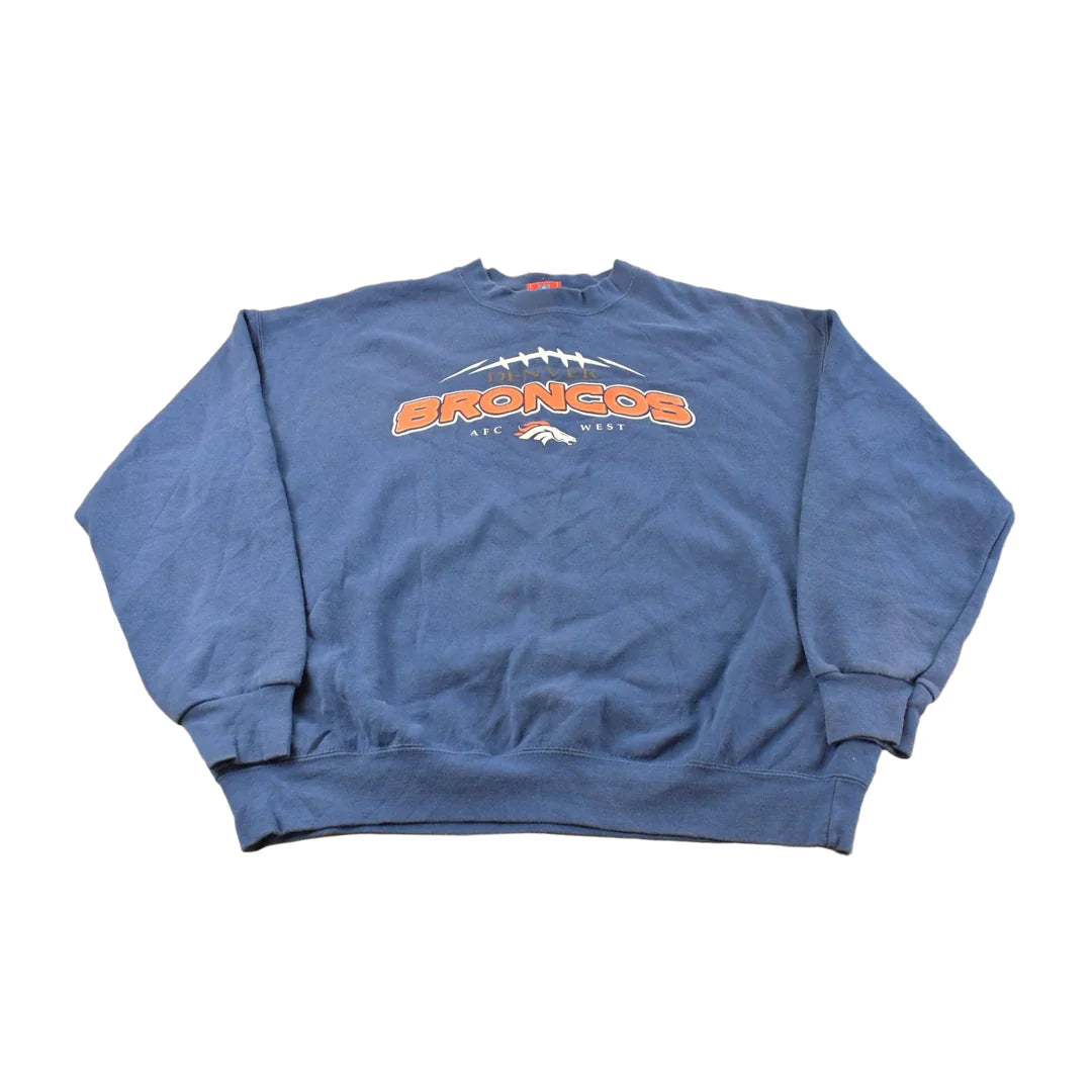 Vintage 1990s Denver Broncos NFL Crewneck Sweatshirt Men's XL from propervintagecanada