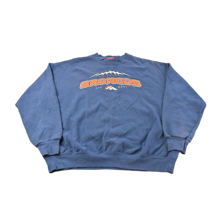 Vintage 1990s Denver Broncos NFL Crewneck Sweatshirt Men's XL from propervintagecanada