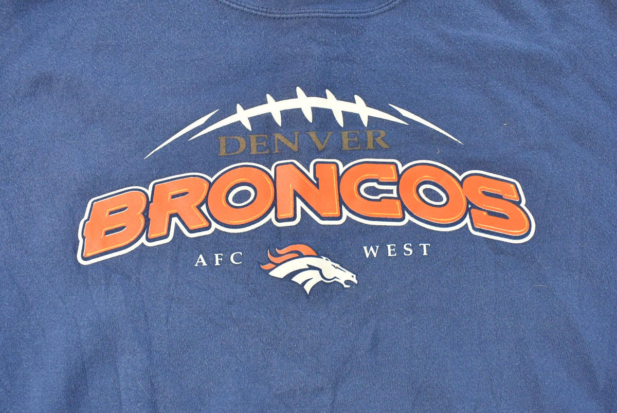 Vintage 1990s Denver Broncos NFL Crewneck Sweatshirt Men's XL from propervintagecanada