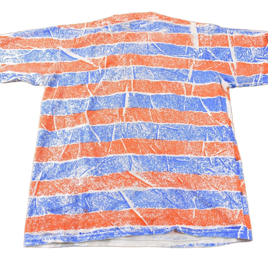 Vintage 1990s Denver Broncos NFL Football All Over Print Graphic T-Shirt Men's Large from propervintagecanada