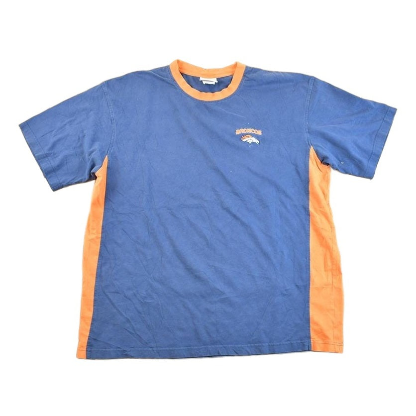 Vintage 1990s Denver Broncos NFL Graphic T-Shirt Men's XL from propervintagecanada