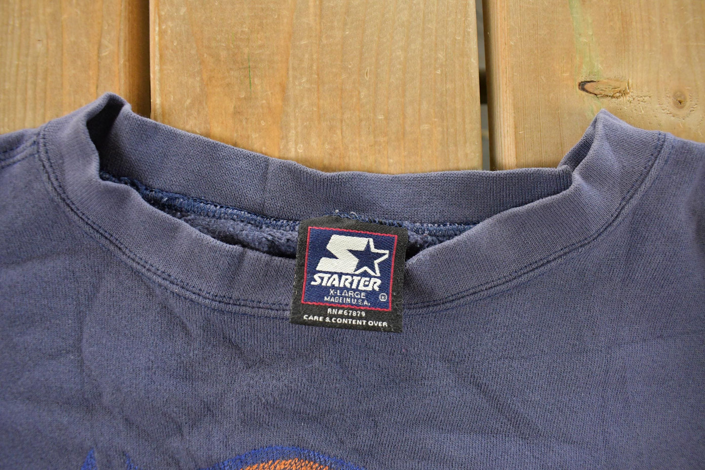 Vintage 1990s Denver Broncos Starter NFL Crewneck Sweatshirt Men's XL from propervintagecanada