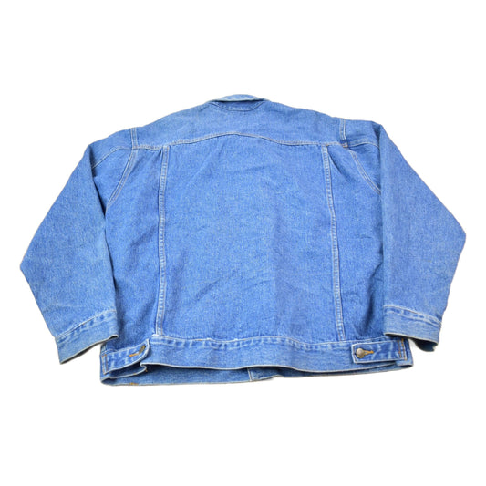 Vintage 1990s Denver Hayes Button Down Jean Jacket Size Large Men's Large from propervintagecanada