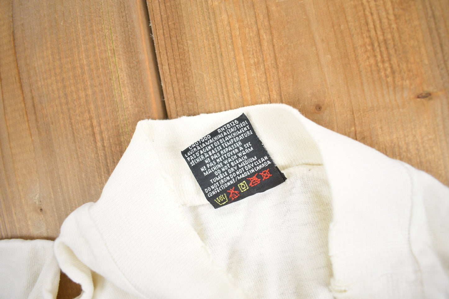 Vintage 1990s Desert Skiing Graphic Long Sleeve T Shirt Men's Large from propervintagecanada
