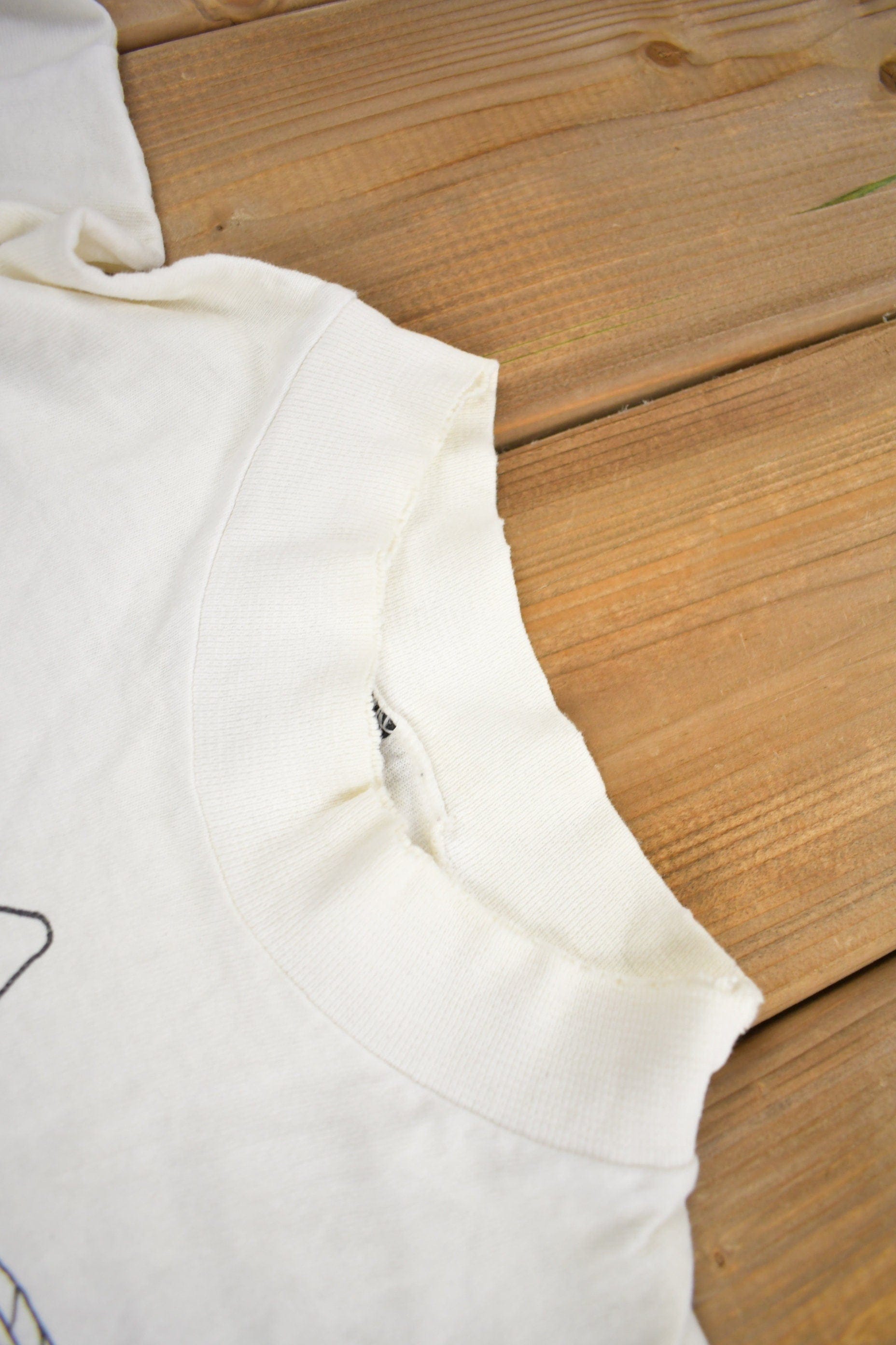 Vintage 1990s Desert Skiing Graphic Long Sleeve T Shirt Men's Large from propervintagecanada