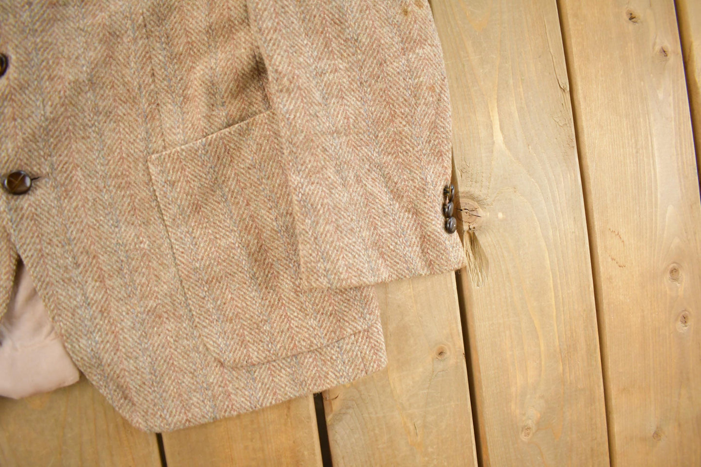 Vintage 1990s Designers Collection Wool Tweed Blazer Jacket Men's M from propervintagecanada
