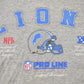 Vintage 1990s Detroit Lions Helmet NFL Starter Pro Line T Shirt Men's XL from propervintagecanada