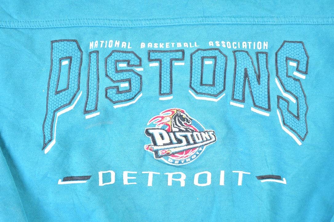 Vintage 1990s Detroit Pistons NBA Crewneck Sweatshirt Men's XL