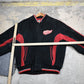 Vintage 1990s Detroit Red Wings NHL 90s Bomber Jacket Men's Large from propervintagecanada