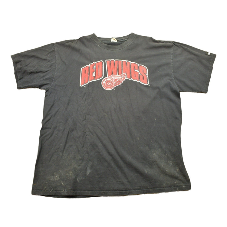 Vintage 1990s Detroit Red Wings NHL Graphic T Shirt Men's XL from propervintagecanada