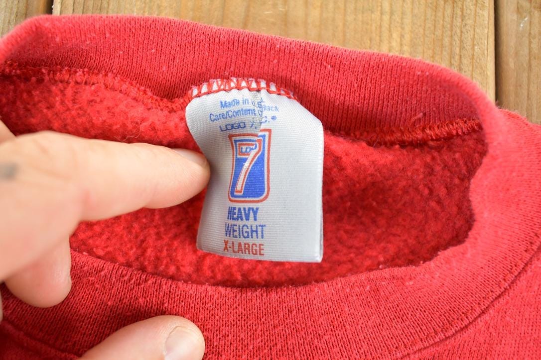 Vintage 1990s Detroit Red Wings NHL Hockey Crewneck Sweatshirt Mens XL from propervintagecanada