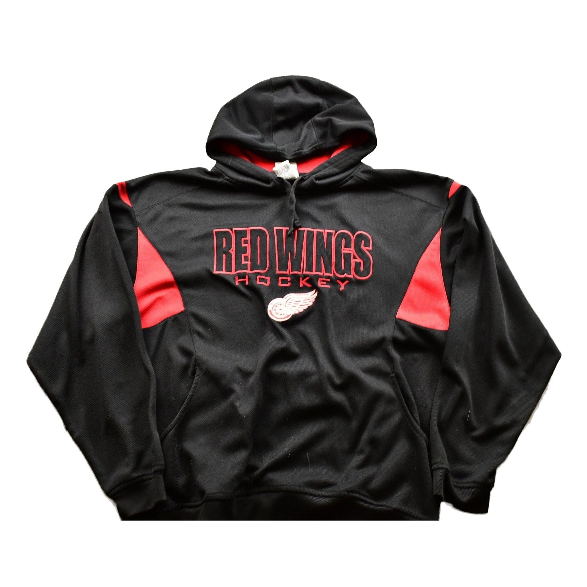 Vintage 1990s Detroit Red Wings NHL Hoodie Men's XL from propervintagecanada