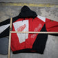 Vintage 1990s Detroit Red Wings NHL Pro Player Puffer Jacket Men's XL from propervintagecanada