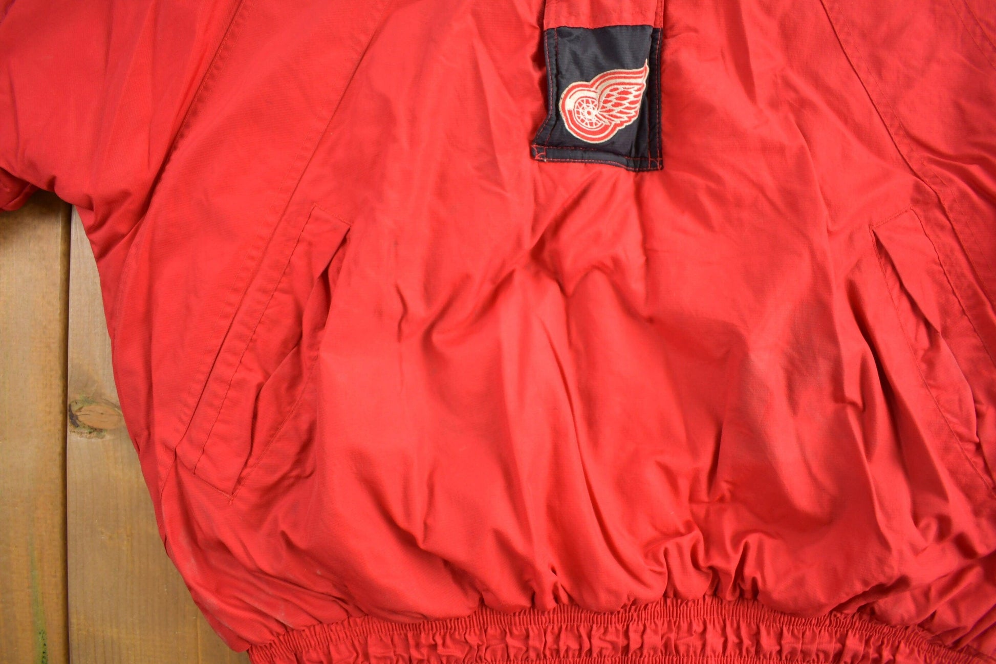 Vintage 1990s Detroit Red Wings NHL Starter Jacket Men's Large from propervintagecanada