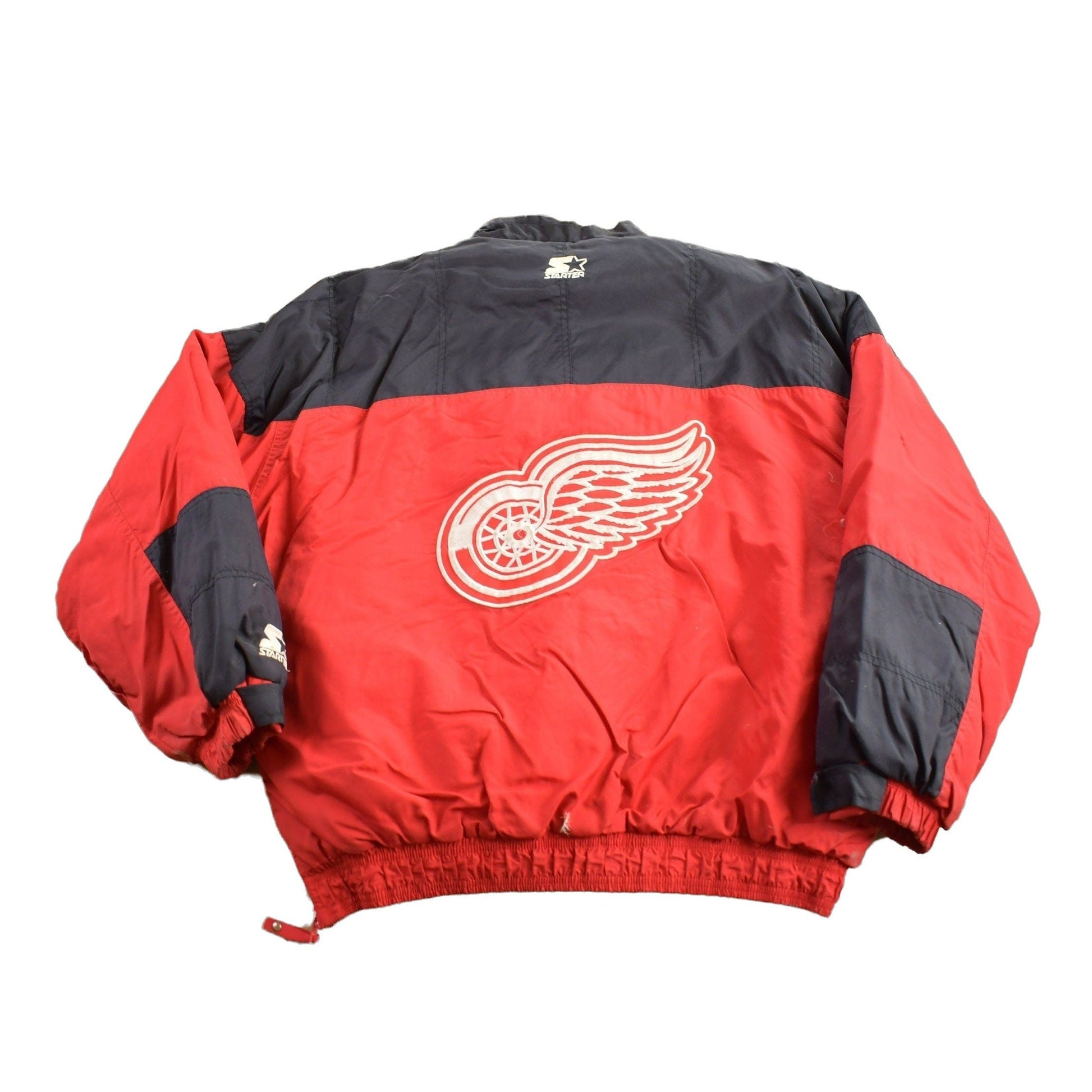 Vintage 1990s Detroit Red Wings NHL Starter Jacket Men's Large from propervintagecanada