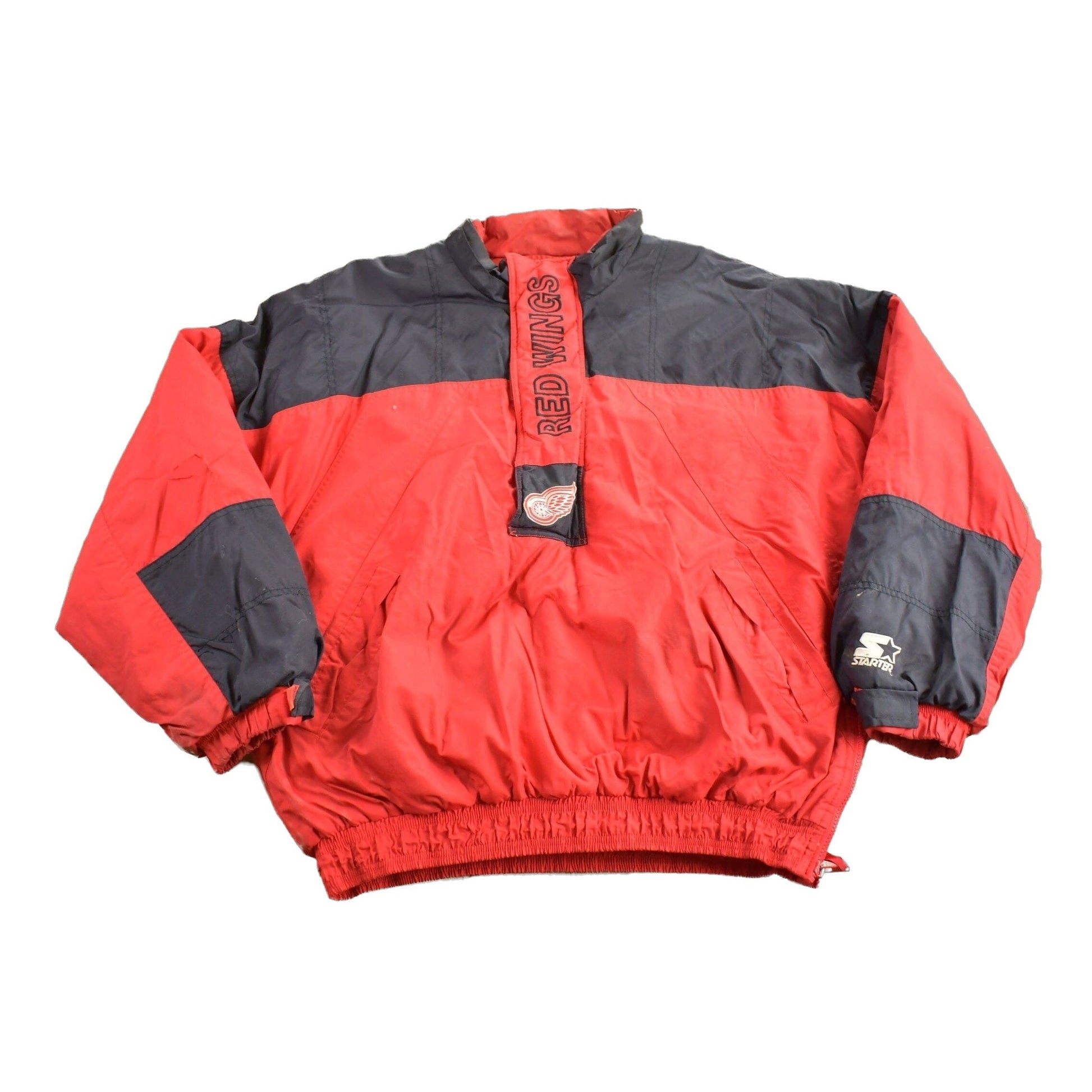 Vintage 1990s Detroit Red Wings NHL Starter Jacket Men's Large from propervintagecanada