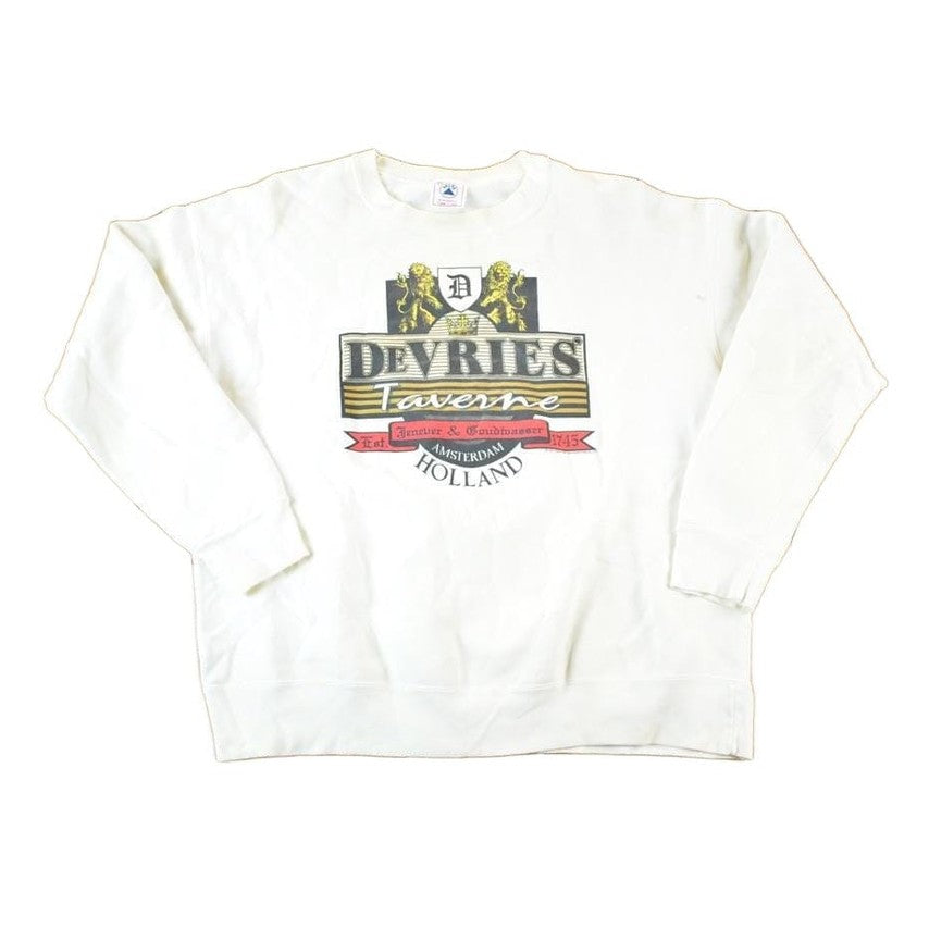 Vintage 1990s Devries Taverne Amsterdam Crewneck Sweatshirt Mens L from propervintagecanada