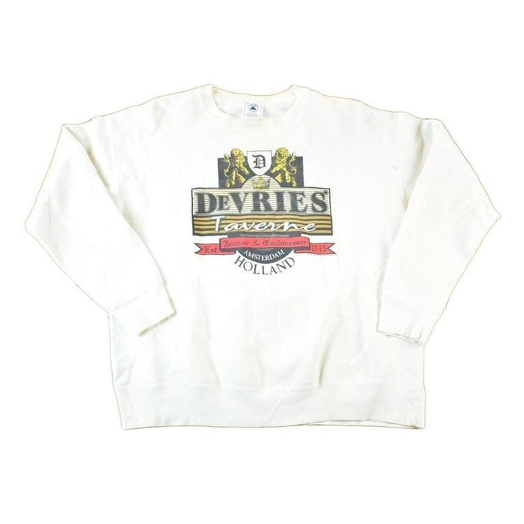 Vintage 1990s Devries Taverne Amsterdam Crewneck Sweatshirt Mens L from propervintagecanada