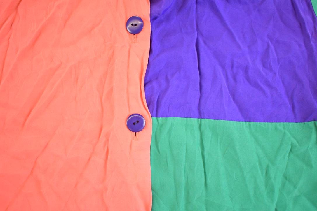 Vintage 1990s Diana Marco Button Up Shirt Women's L from propervintagecanada