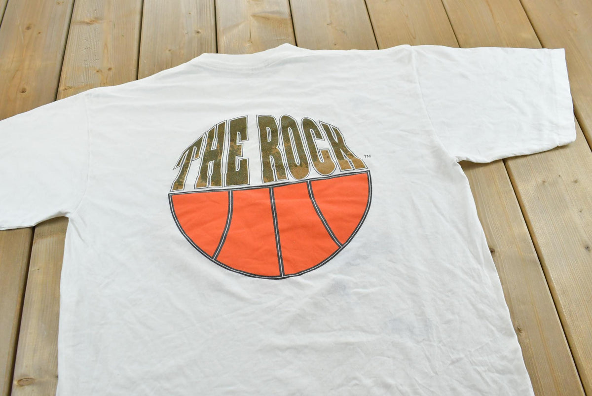 Vintage 1990s Dick Vitale The Rick College Basketball T-Shirt Men's XL from propervintagecanada