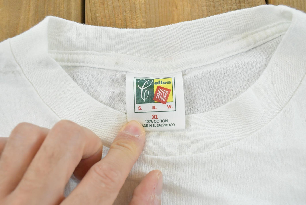 Vintage 1990s Dick Vitale The Rick College Basketball T-Shirt Men's XL from propervintagecanada