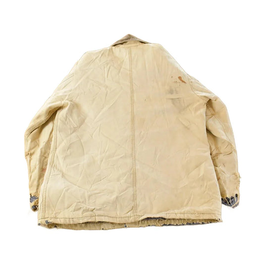 Vintage 1990s Dickies Blanket Lined Distressed Chore Jacket Men's Medium / 90s Dickies / Denim Jacket / Vintage Workwear / Barn Coat from propervintagecanada