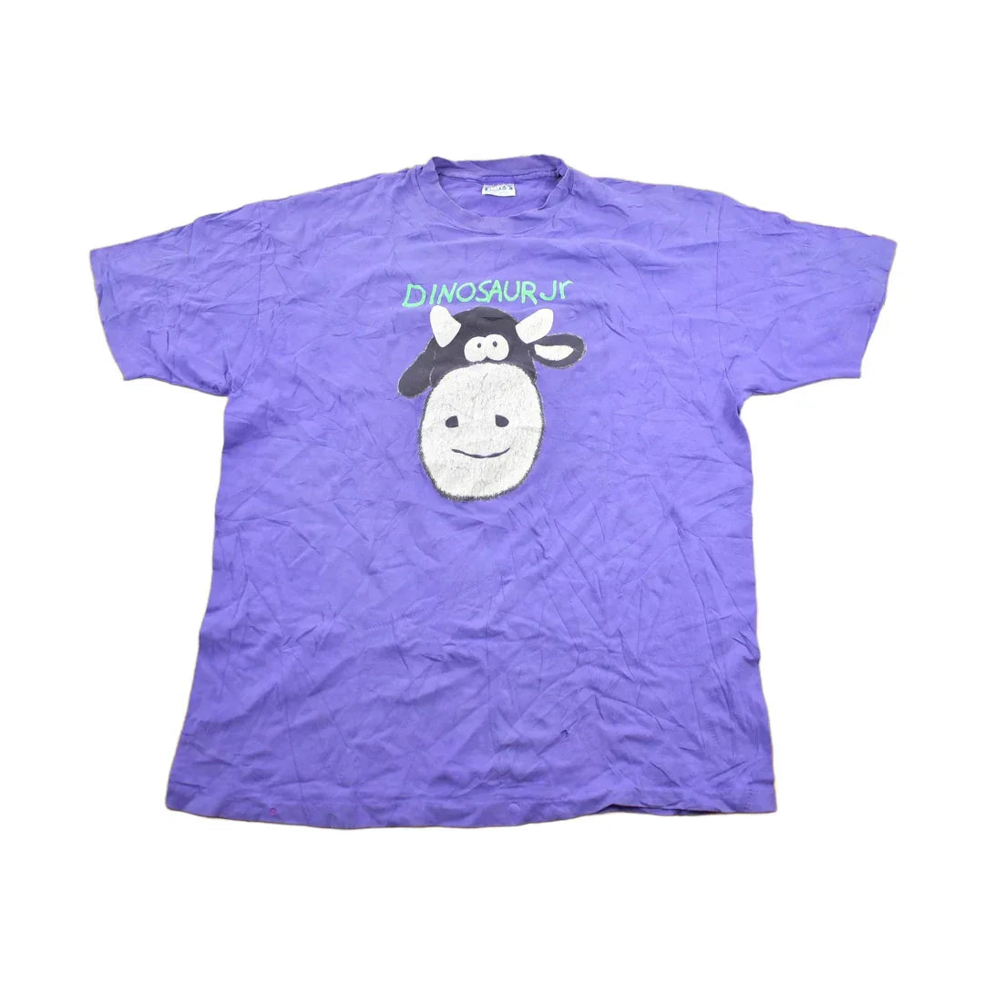 Vintage 1990s Dinosaur JR Single Stitch Band Tee Men's XL from propervintagecanada
