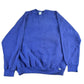 Vintage 1990s Discus Athletic Blank Blue Crewneck Sweatshirt Men's Large from propervintagecanada