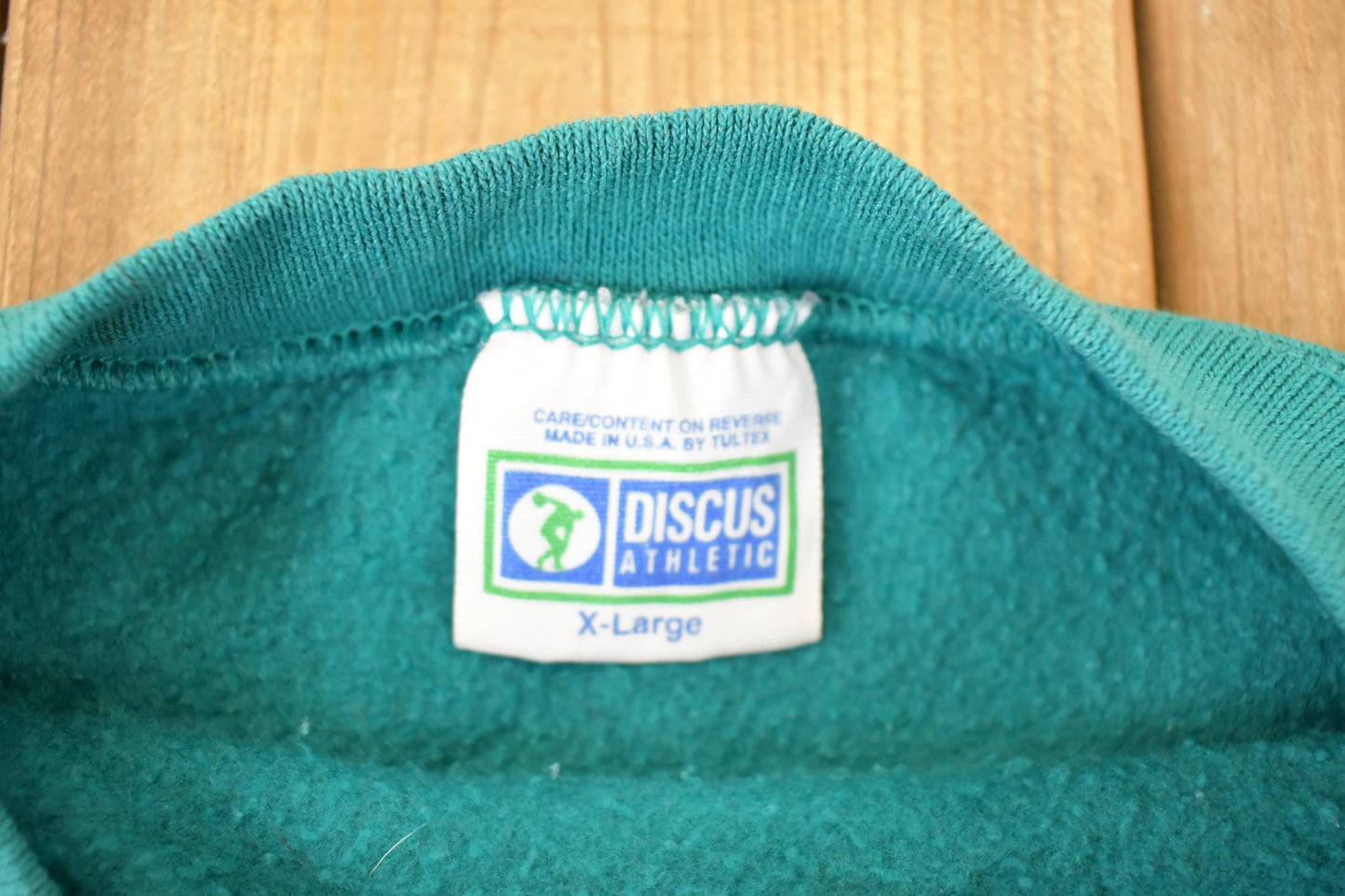 Vintage 1990s Discus Athletic Blank Crewneck Sweatshirt Men's XL from propervintagecanada