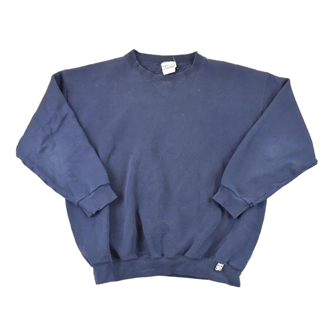 Vintage 1990s Discus Athletic Blank Crewneck Sweatshirt Mens XL from propervintagecanada